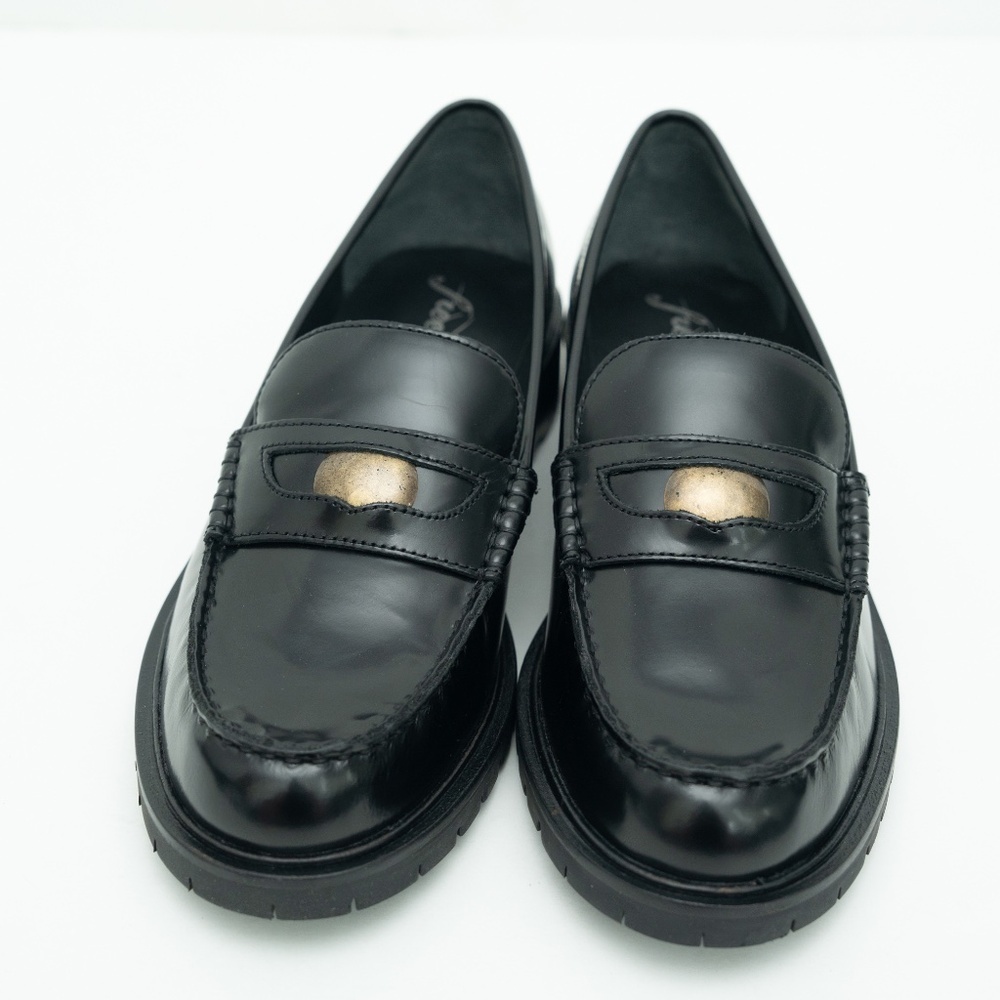 Free People. New! Liv Penny Loafers. - Picture 6 of 13